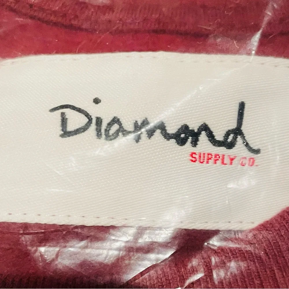 Diamond Supply Co. Maroon Sweatshirt - Picture 3 of 3